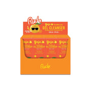 Rude Cosmetics YujaMellow Gel Cleanser Paper Display, 12pcs Wholesale Set Tomato
