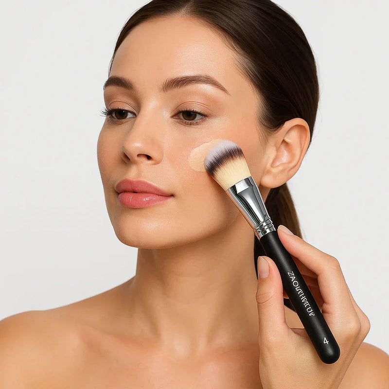 ZAQ Skin & Body Foundation Brush Make Up Lavender