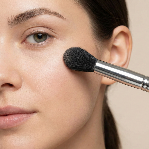 ZAQ Skin & Body TAPERED HIGHLIGHT / BLEANDING BRUSH Make Up Gray