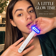 ZAQ Skin & Body ZAQ Zayn 2.0 — 6-in-1 LED & Microcurrent Facial Wand Black