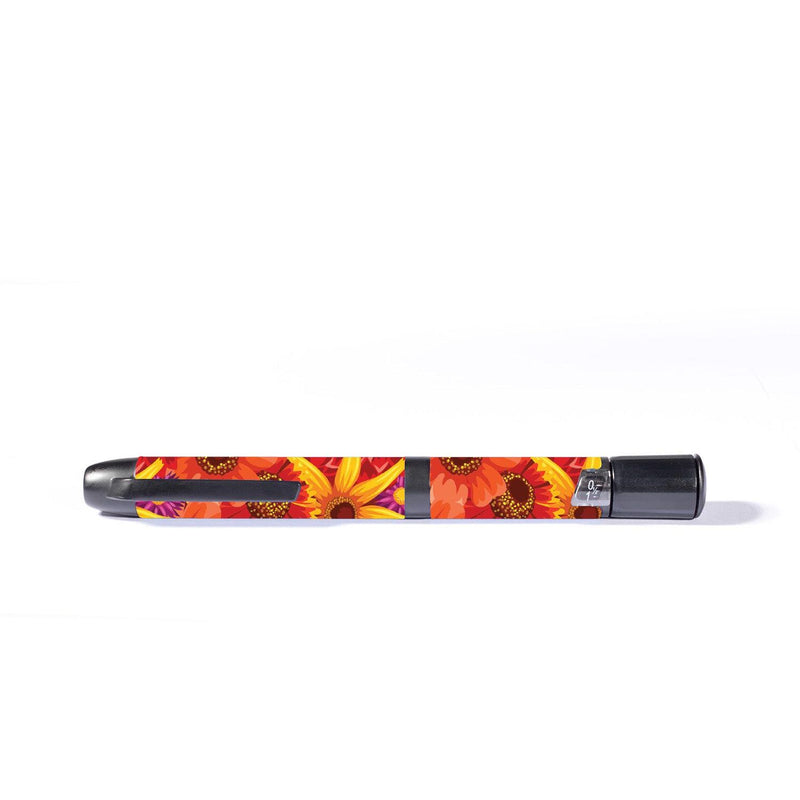 Peelz Zinnia Harvest InPen - Smart Insulin Pen Peelz/Stickers White Smoke