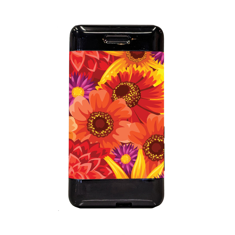 Peelz Zinnia Harvest Sticker for Omnipod DASH® PDM – Pump Peelz Peelz/Stickers White Smoke Case Peelz