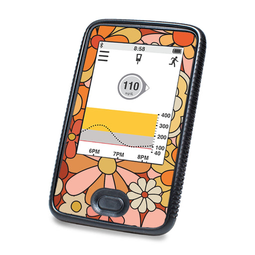 Peelz Zoey DEXCOM G6 Touchscreen Receiver Peelz/Stickers White Smoke