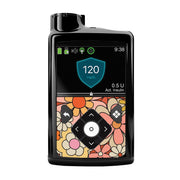 Peelz Zoey Sticker for Medtronic MiniMed 770G & 780G Peelz/Stickers Black Front Peelz