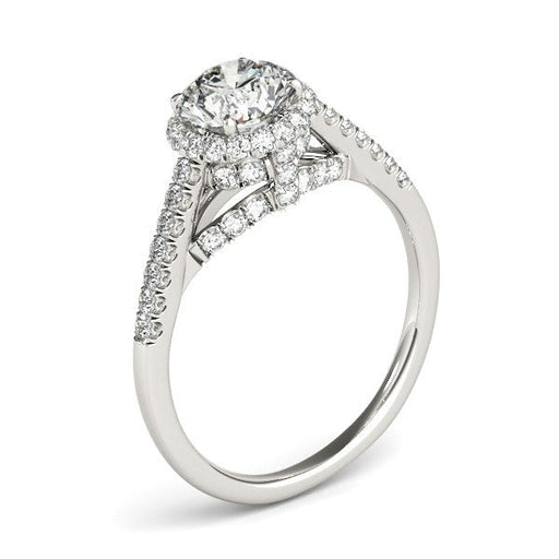 Bids.com 14k White Gold Round Cut Pave Set Shank Diamond Engagement Ring (1 3/8 cttw) Rings White Smoke 3 / White Gold,3.5 / White Gold,4 / White Gold,4.5 / White Gold,5 / White Gold,5.5 / White Gold,6 / White Gold,6.5 / White Gold,7 / White Gold,7.5 / White Gold,8 / White Gold,8.5 / White Gold,9 / White Gold