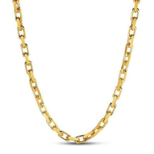 Bids.com 14k Yellow Gold French Cable Link Chain (6.10 mm) Necklaces White Smoke 20 / Yellow Gold,22 / Yellow Gold,24 / Yellow Gold,26 / Yellow Gold