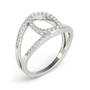 Bids.com 14k White Gold Diamond Loop Style Dual Band Ring (1/2 cttw) Rings White Smoke 3 / White Gold,3.5 / White Gold,4 / White Gold,4.5 / White Gold,5 / White Gold,5.5 / White Gold,6 / White Gold,6.5 / White Gold,7 / White Gold,7.5 / White Gold,8 / White Gold,8.5 / White Gold,9 / White Gold