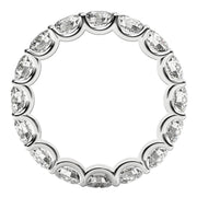 Bids.com Round Cut Lab Grown Diamond Eternity Ring in 14k White Gold (4 cttw FG/VS2) Rings White Smoke 4 / White Gold,4.5 / White Gold,5 / White Gold,5.5 / White Gold,6 / White Gold,6.5 / White Gold,7 / White Gold,7.5 / White Gold,8 / White Gold,8.5 / White Gold,9 / White Gold