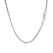 Bids.com 14k White Gold Classic Box Chain 1.1mm Necklaces White Smoke 16 / White Gold,18 / White Gold,20 / White Gold,22 / White Gold,24 / White Gold,30 / White Gold