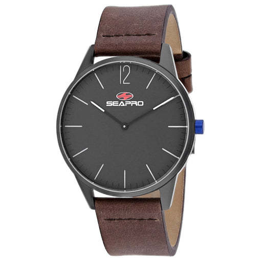 Bids.com Seapro Men's Black hole Watches White Smoke
