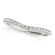 Bids.com 14k White Gold Round Pave Setting Curvy Diamond Wedding Band (1/4 cttw) Rings White Smoke 3 / White Gold,3.5 / White Gold,4 / White Gold,4.5 / White Gold,5 / White Gold,5.5 / White Gold,6 / White Gold,6.5 / White Gold,7 / White Gold,7.5 / White Gold,8 / White Gold,8.5 / White Gold,9 / White Gold
