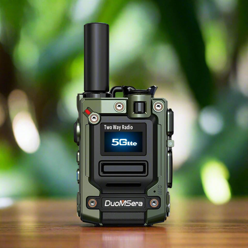 SmartPursue™ 5G Global Walkie Talkie Long-distance All Network Overseas Walkie Talkie Black Green / Domestic version,Green / International version
