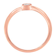 Bids.com 14K Rose Gold Plated .925 Sterling Silver Miracle Set Diamond Ring (1/20 Cttw, J-K Color, I1-I2 Clarity) - Size 6 Rings White Smoke 7 / Rose.Sterling Silver,6 / Rose.Sterling Silver,8 / Rose.Sterling Silver