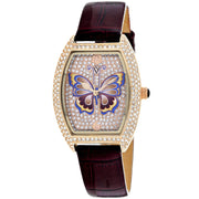 Bids.com Christian Van Sant Women's Papillon Watches White Smoke