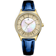 Bids.com Christian Van Sant Women's Luna Watches White Smoke
