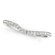 Bids.com 14k White Gold Curved Pave Diamond Wedding Ring (1/4 cttw) Rings White Smoke 3 / White Gold,3.5 / White Gold,4 / White Gold,4.5 / White Gold,5 / White Gold,5.5 / White Gold,6 / White Gold,6.5 / White Gold,7 / White Gold,7.5 / White Gold,8 / White Gold,8.5 / White Gold,9 / White Gold