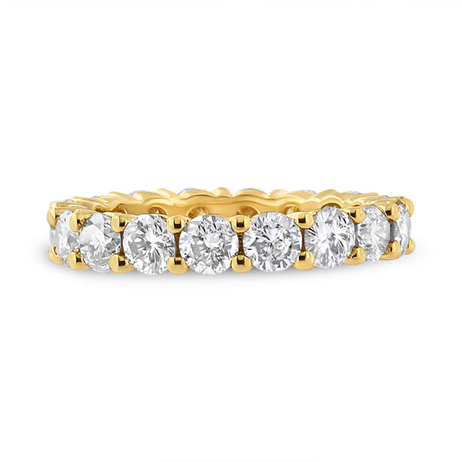 Bids.com 14K Yellow Gold 3.00 Cttw Shared Prong Set Round Cut Diamond Eternity Band (J-K Color, VS1-VS2 Clarity) - Ring Size 7 Rings Seashell 8 / Yellow.Gold,6 / Yellow.Gold,9 / Yellow.Gold,7 / Yellow.Gold