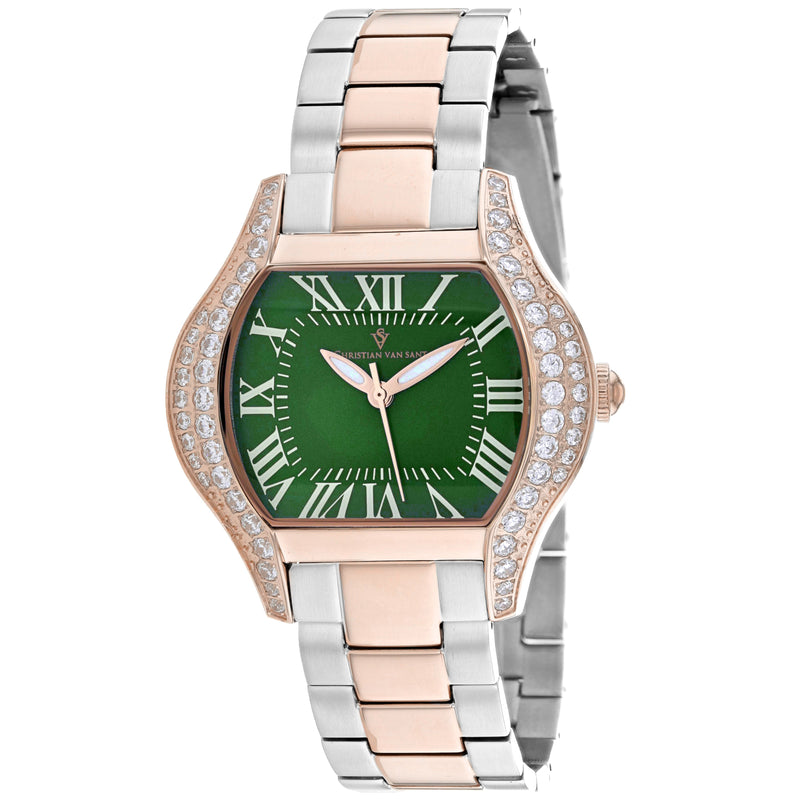 Bids.com Christian Van Sant Women's Bianca Watches White Smoke