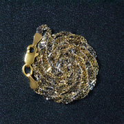 Bids.com 2.0mm 14k Two-Tone Gold Singapore Chain Necklaces Dark Slate Gray 16 / Two-Tone Gold,18 / Two-Tone Gold,20 / Two-Tone Gold