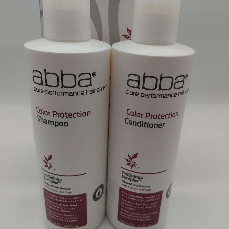 VIP Extensions ABBA Color Protection Duo Set Hair Care Kit Dark Gray