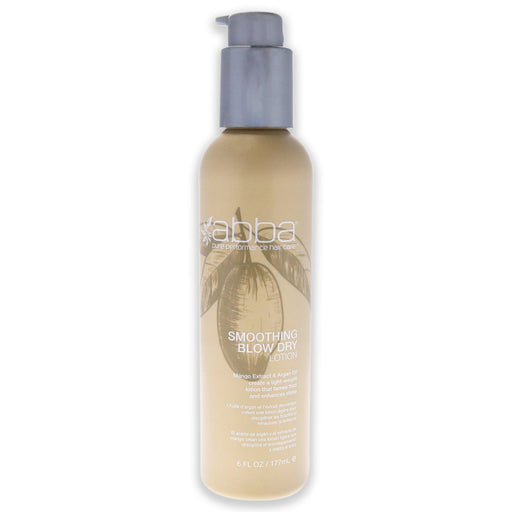 VIP Extensions ABBA Smoothing Blow Dry Lotion 6 fl oz Styling Lotion White Smoke