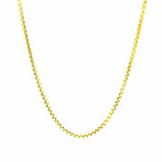 Bids.com 14k Yellow Gold Round Box Chain 1.7mm Necklaces White Smoke 16 / Yellow Gold,18 / Yellow Gold,20 / Yellow Gold,24 / Yellow Gold