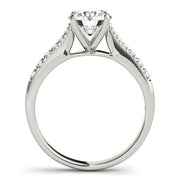 Bids.com 14k White Gold Round Cut Diamond Engagement Ring  (1 5/8 cttw) Rings White Smoke 3 / White Gold,3.5 / White Gold,4 / White Gold,4.5 / White Gold,5 / White Gold,5.5 / White Gold,6 / White Gold,6.5 / White Gold,7 / White Gold,7.5 / White Gold,8 / White Gold,8.5 / White Gold,9 / White Gold