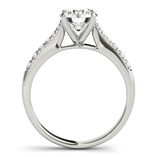 Bids.com 14k White Gold Round Cut Diamond Engagement Ring  (1 5/8 cttw) Rings White Smoke 3 / White Gold,3.5 / White Gold,4 / White Gold,4.5 / White Gold,5 / White Gold,5.5 / White Gold,6 / White Gold,6.5 / White Gold,7 / White Gold,7.5 / White Gold,8 / White Gold,8.5 / White Gold,9 / White Gold