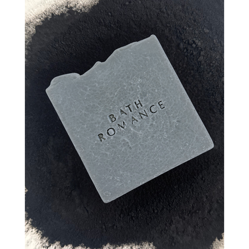 Bath Romance activated charcoal soap bar Soap Bar Slate Gray 100 grams,150 grams