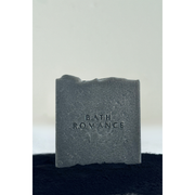 Bath Romance activated charcoal soap bar Soap Bar Light Gray 100 grams,150 grams