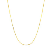 Bids.com 14k Yellow Gold Octagonal Shiny Snake Chain 0.8mm Necklaces White Smoke 16 / Yellow Gold,18 / Yellow Gold,20 / Yellow Gold,24 / Yellow Gold,One / Yellow Gold
