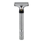 Shave Essentials Adjustable Butterfly Razor Razors & Razor Blades White Smoke SILVER