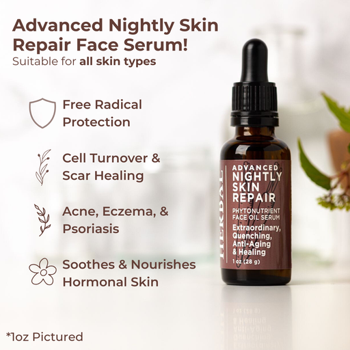 Ora's Amazing Herbal Advanced Nightly Skin Repair with Organic Tamanu Oil White Smoke