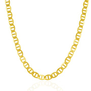 Bids.com 6.3mm 14k Yellow Gold Mariner Link Chain Necklaces White Smoke 20 / Yellow Gold,22 / Yellow Gold,24 / Yellow Gold,One / Yellow Gold