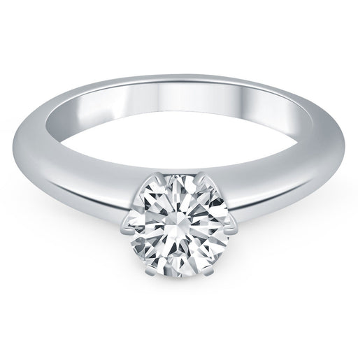 Bids.com 14k White Gold Solitaire Cathedral Engagement Ring Rings White Smoke 4 / White Gold,4.5 / White Gold,5 / White Gold,5.5 / White Gold,6 / White Gold,6.5 / White Gold,7 / White Gold,7.5 / White Gold,8 / White Gold,8.5 / White Gold,9 / White Gold