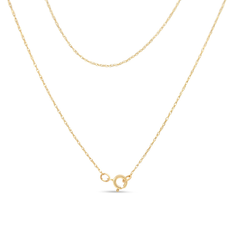 Bids.com 14K Yellow Gold Plated .925 Sterling Silver 1/4 Cttw Round and Baguette-Cut Diamond Composite Heart 18" Pendant Necklace (H-I Color, SI2-I1 Clarity) Necklaces White Smoke Yellow.Sterling Silver / 18