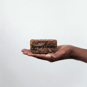 Garner's Garden Raw African Black Soap Bar (0.5 lb) Soap Light Gray 1 Pack,2 Pack,3 Pack