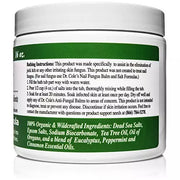 COLEHERBALS LLC 11 - Dr. Cole’s Organic Anti-fungal Skin Soaking Salts Herbal Lavender