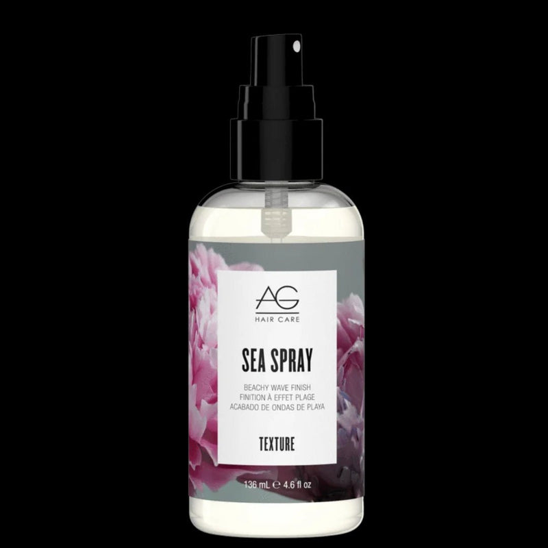 VIP Extensions AG Hair Care Sea Spray Beachy Wave Finish, Unisex, 4.6 oz Styling Spray Black