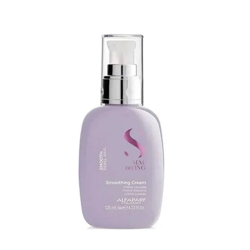 VIP Extensions Alfaparf Milano Semi Di Lino Smooth Smoothing Cream for Frizzy and Rebel Hair - Controls Frizz - Protects from Heat and Humidity Styling Cream Dark Gray