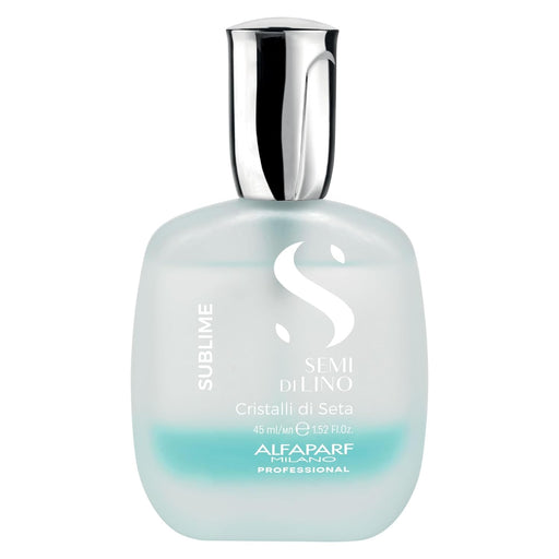 VIP Extensions Alfaparf Milano Semi Di Lino Sublime Cristalli Di Seta (1.52 oz / 45 ml) Hair Serum White Smoke