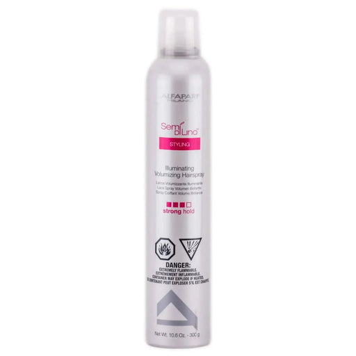 VIP Extensions Alfaparf Milano Semi Di Lino Extra Strong Hold Illuminating Hairspray, 10.6 oz Hairspray Light Gray