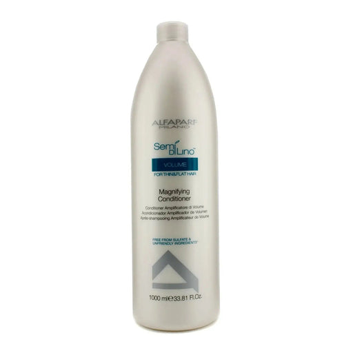 VIP Extensions Alfaparf Milano Semi Di Lino Volume Magnifying Conditioner, 33.8 oz Conditioner Light Gray