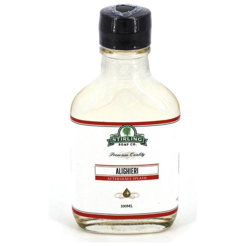 Stirling Soap Co Stirling Soap Co. Alighieri Shaving Collection Shaving Set Dark Slate Gray Aftershave Splash 3.4oz
