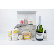 Lizush Congratulations gift basket, Celebration gift box Gift set for new mom Light Gray No,Yes