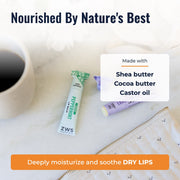 ZeroWasteStore.com All Natural Lip Balm White Smoke Lip Balm Set - Bundle of 5,Organic Trio,Vegan Duo,Organic Almond Vanilla,Organic Orange Vanilla,Organic Raspberry Mint,Vegan Peppermint,Vegan Lavender Lemon