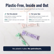 ZeroWasteStore.com All Natural Lip Balm Lavender Lip Balm Set - Bundle of 5,Organic Trio,Vegan Duo,Organic Almond Vanilla,Organic Orange Vanilla,Organic Raspberry Mint,Vegan Peppermint,Vegan Lavender Lemon