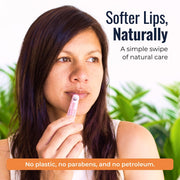ZeroWasteStore.com All Natural Lip Balm White Smoke Lip Balm Set - Bundle of 5,Organic Trio,Vegan Duo,Organic Almond Vanilla,Organic Orange Vanilla,Organic Raspberry Mint,Vegan Peppermint,Vegan Lavender Lemon
