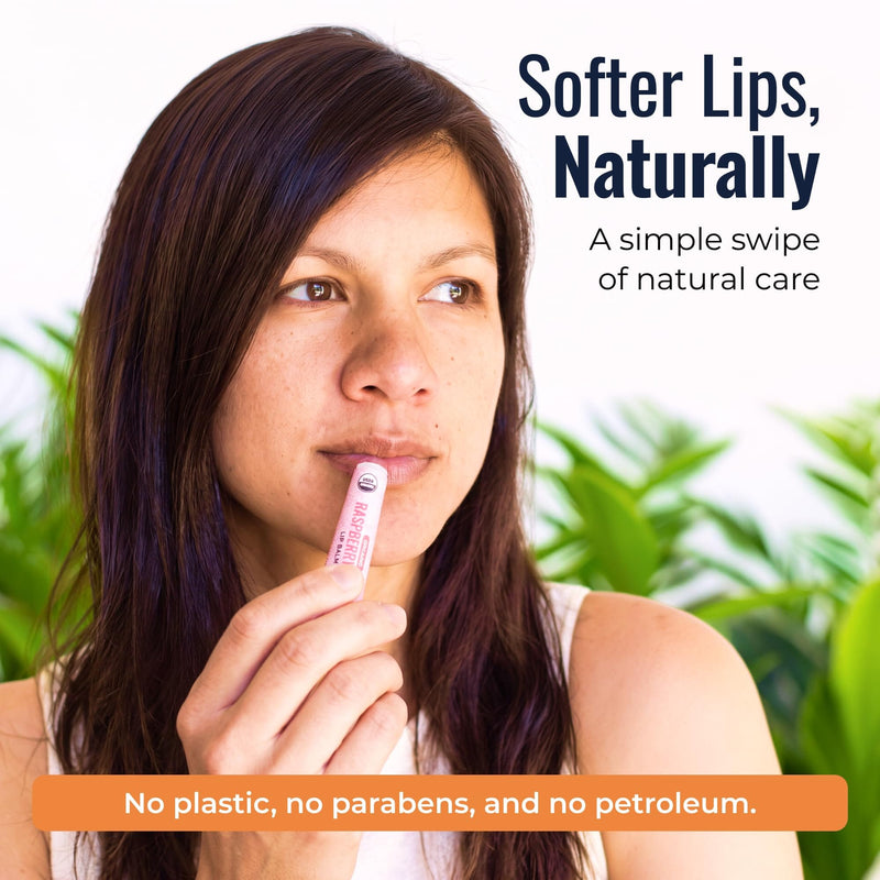 ZeroWasteStore.com All Natural Lip Balm White Smoke Lip Balm Set - Bundle of 5,Organic Trio,Vegan Duo,Organic Almond Vanilla,Organic Orange Vanilla,Organic Raspberry Mint,Vegan Peppermint,Vegan Lavender Lemon