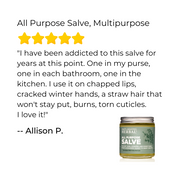 Ora's Amazing Herbal All Purpose Salve, Herbal Salve with Comfrey & Tea Tree Oil Skin Care Gray Jar 4oz,Jar 1oz,1 oz & 4 oz